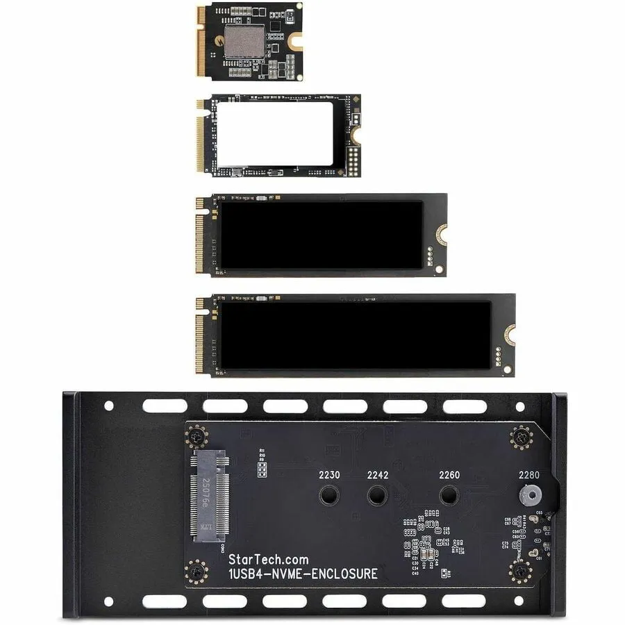 STARTECH 1USB4-NVME-ENCLOSURE — USB4 M.2 NVMe Enclosure USB C