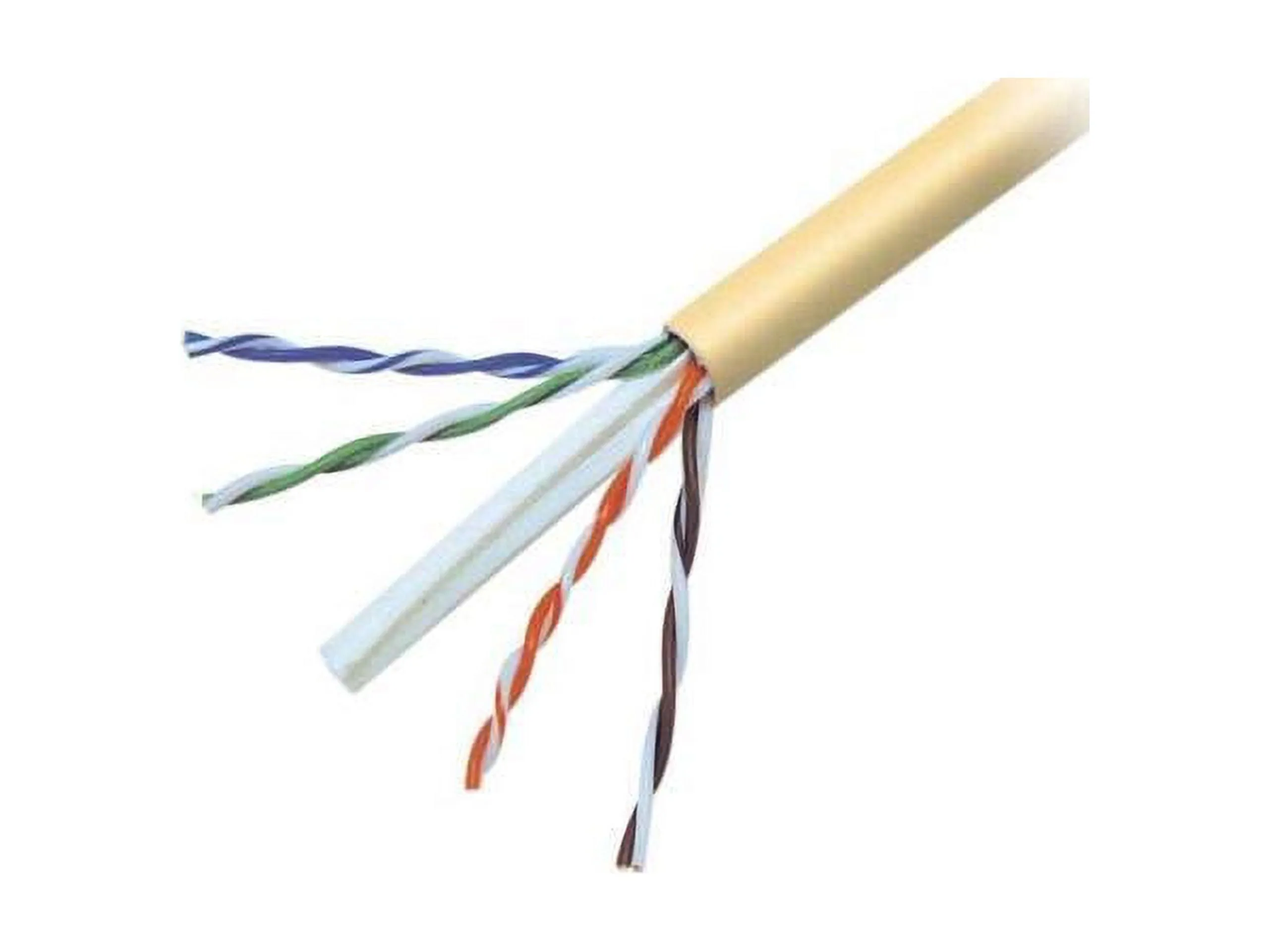 Belkin A7L704-1000-YLW — NETWORK CABLE - BARE WIRE - BARE WIRE - 1000 FT - UTP - ( CAT 6 ) - YELLOW - THI