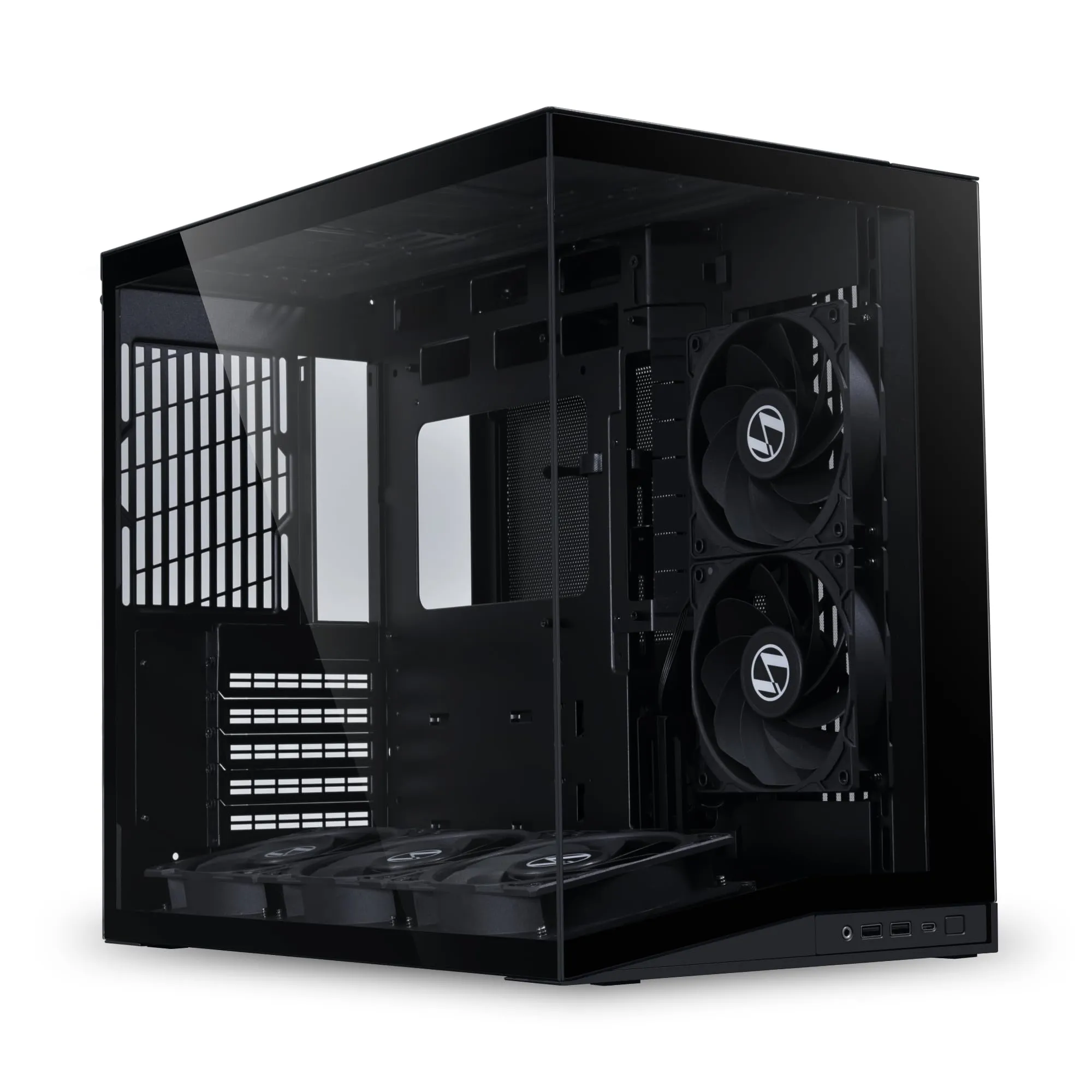 LIANLI O11DMIV2FX — Lian-Li O11 Dynamic Mini Tower - Black ATX Case