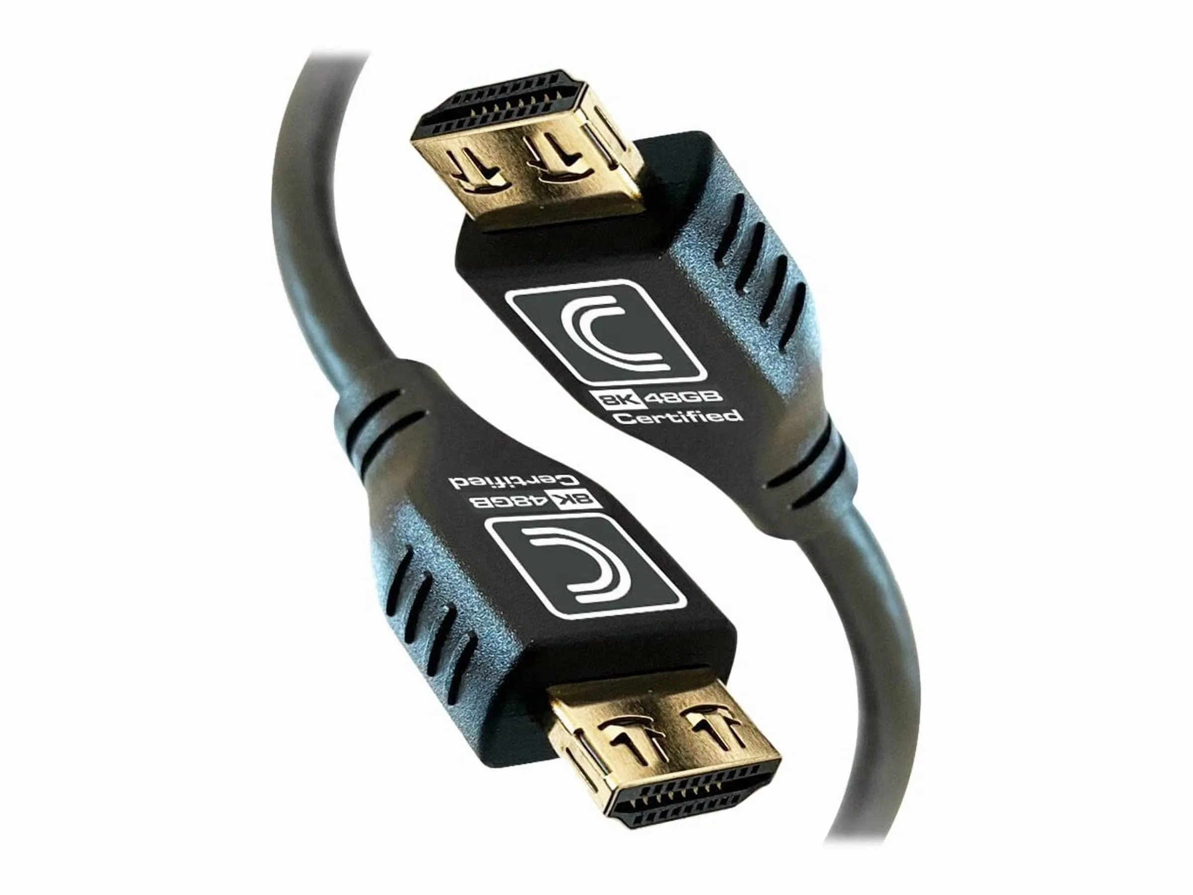 ‎Comprehensive Cable MHD48G-6PROBLK — 6FT MicroFlex 8K HDMI Cable with ProGrip Technology