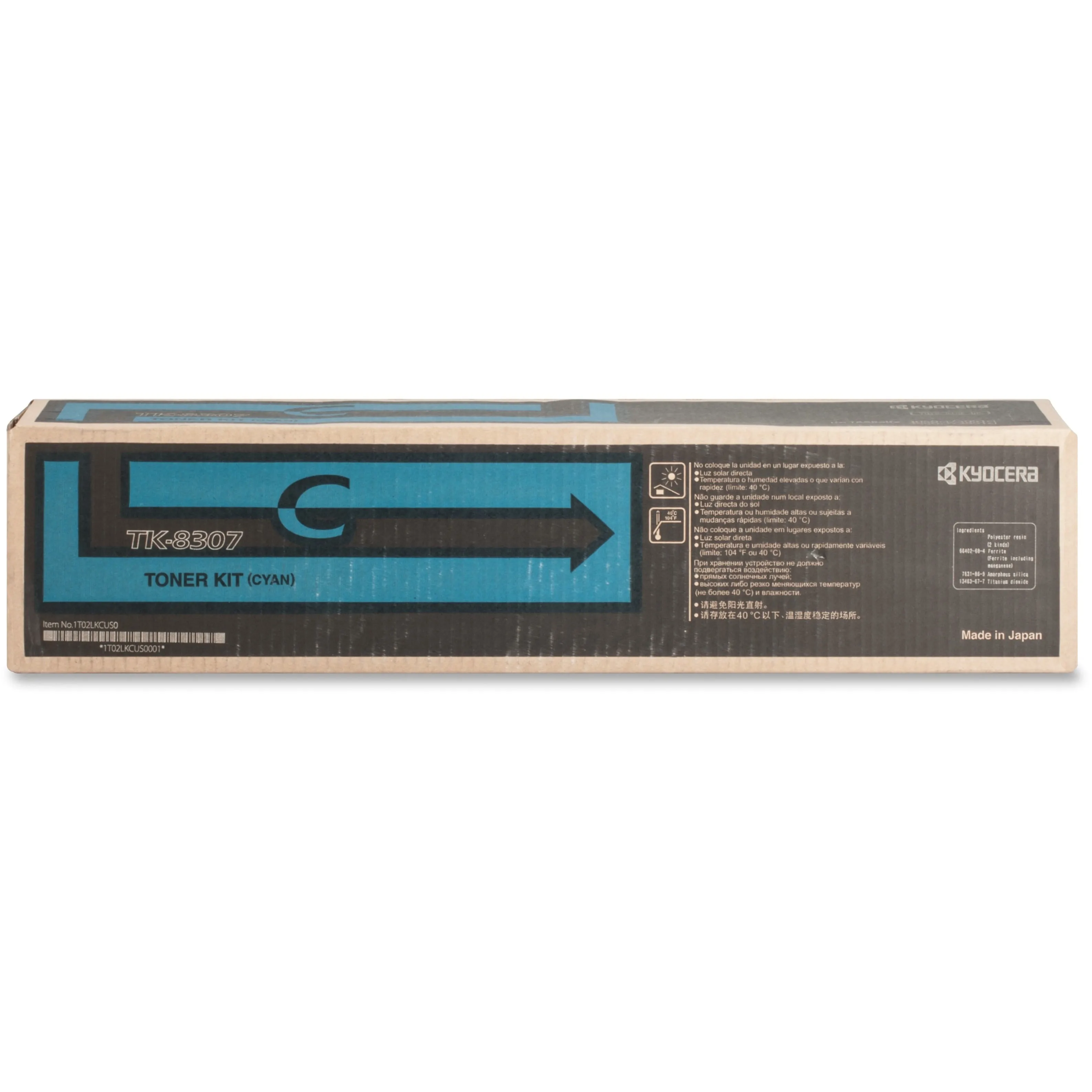 KYOCERA 1T02LKCUS0 — Kyocera (TK-8307C) Cyan Toner Cartridge