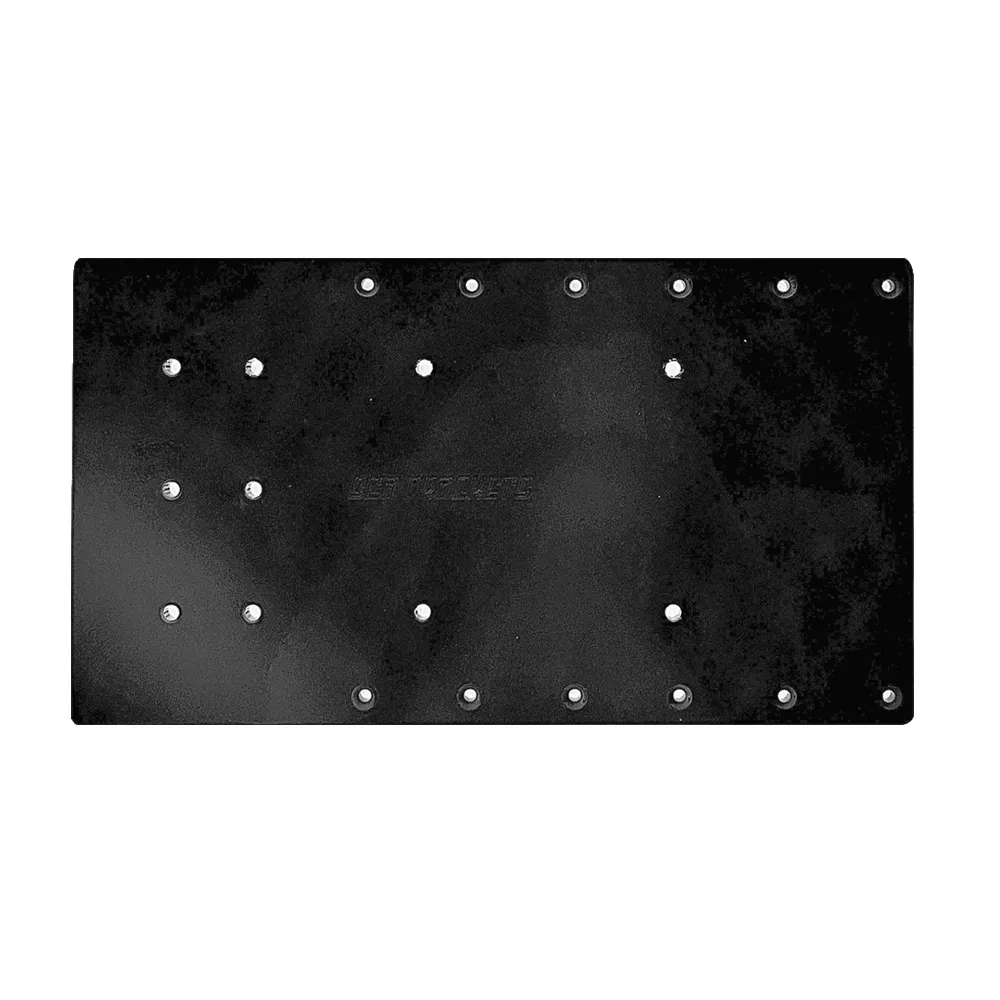 Sea Brackets SEA2320-BLK — Sea Brackets 18" Straight Trolling Motor Plate f/Minn Kota Quest - Black