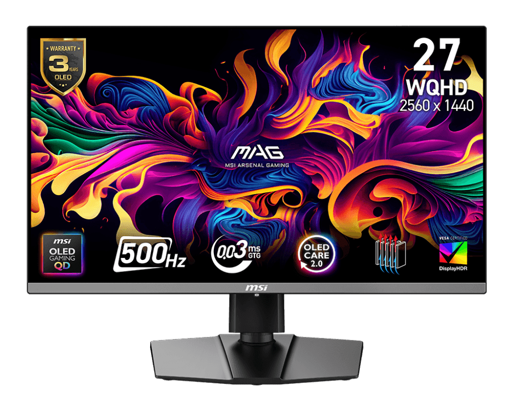 MSI MAG272QPQDOLEDX50 — MAG 272QP QD-OLED X50