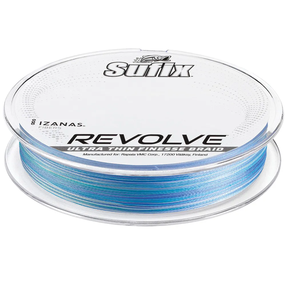 Sufix 691-514CC — Sufix Revolve Braid - 14 lb - 200 yds