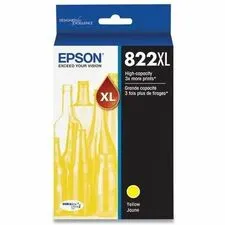 EPSON EPS T822XL420S — Epson T822 High Yield Inkjet Ink Cartridge - Yellow Pack - Inkjet - High Yield