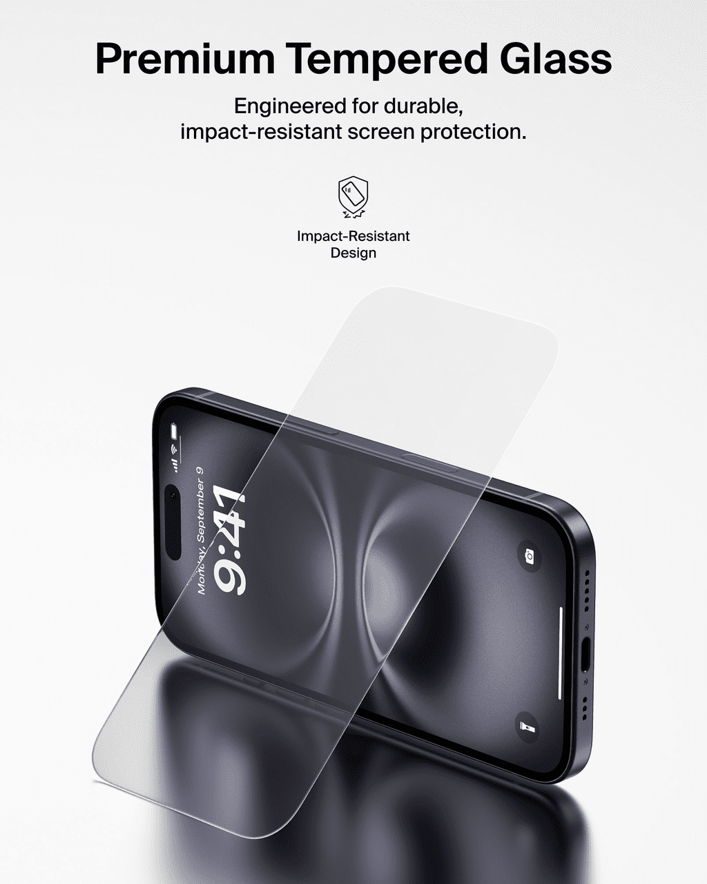 Belkin OVA220FQ — GLASS,FD EZ TRAY,17 PRO,TEMPERED GLASS AM