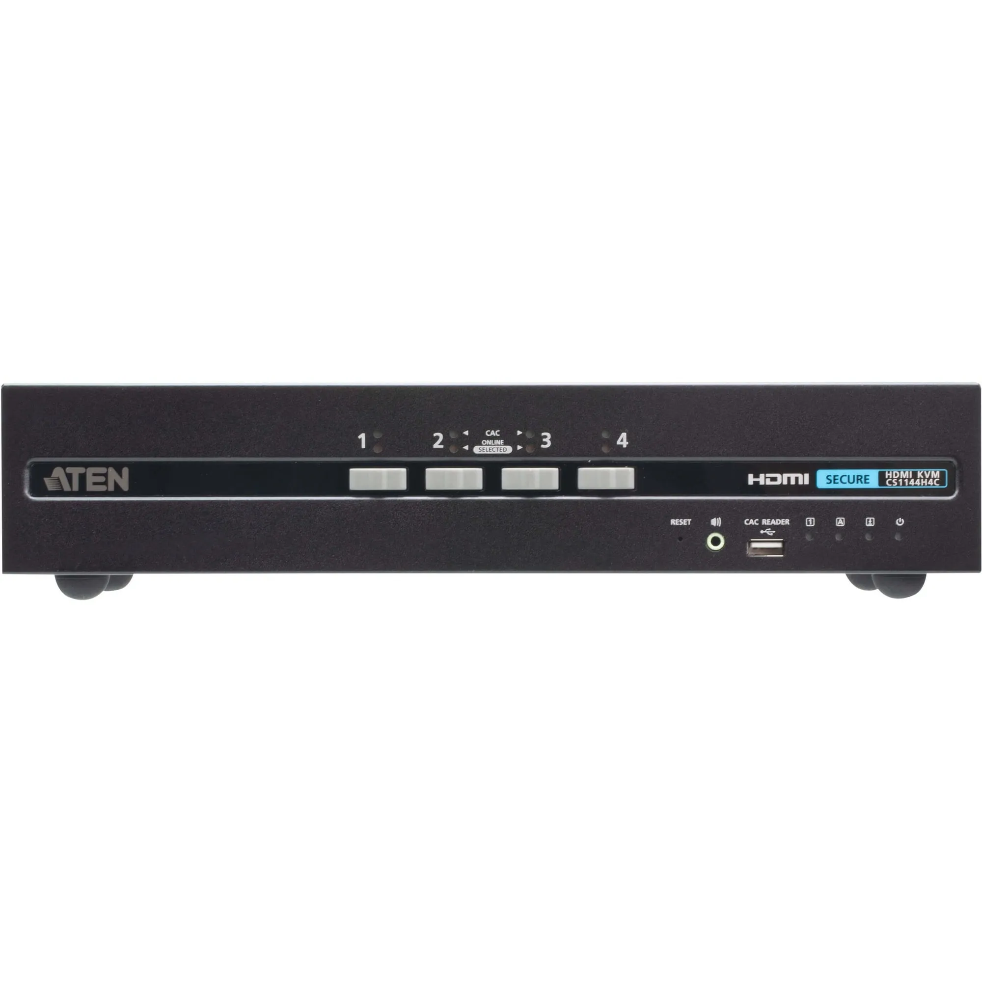 Aten Technologies CS1144H4C — 4-PORT USB HDMI DUAL DISPLAY PP4.0 SECURE KVM W/ CAC SUPPORT