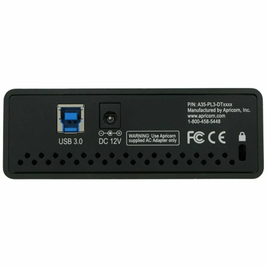Apricorn ADT-3PL256F-24TB — FIPS VALIDATED, 24TB AEGIS PADLOCK DT