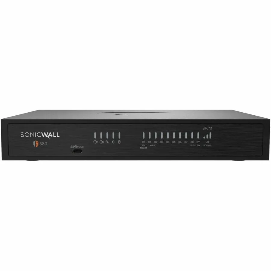 SONICWALL 03-SSC-1837 — SonicWall TZ580 Network Security Appliance
