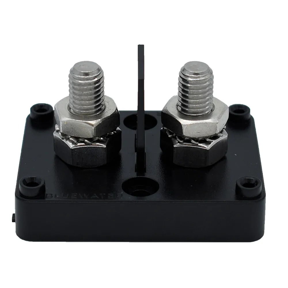 BlueWater 312311-B-020 — Heavy-Duty 2 Position Busbar - 10mm
