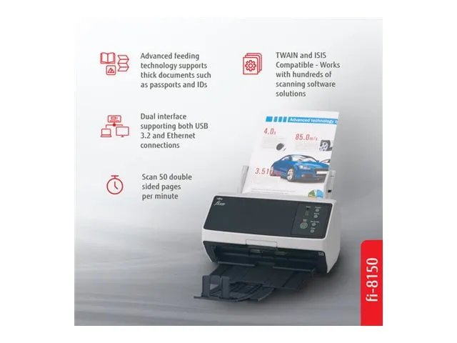 RICOH / Fujitsu CG01000-310323 — RICOH FI-8150 Premium 4-Year Maintenance Bundle