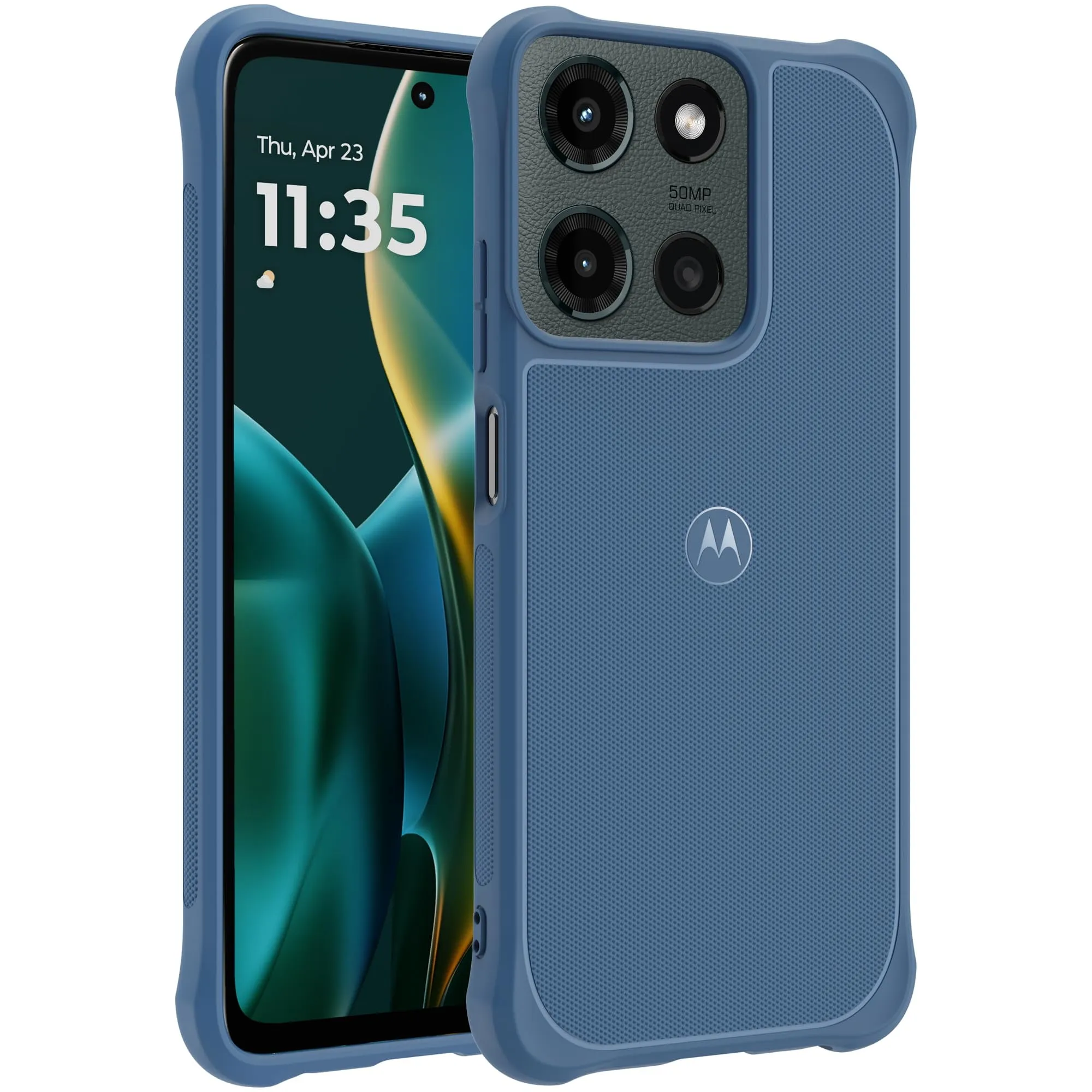 SALOM AMERICA COMPANY G2025-RG-GB-100 — MOTO G 2025 RUGGED CASE - BLUE - 100