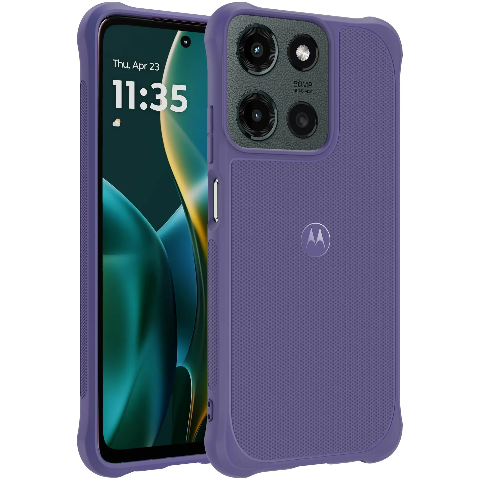 SALOM AMERICA COMPANY G2025-RG-DBK-100 — MOTO G 2025 RUGGED CASE - PURPLE - 100