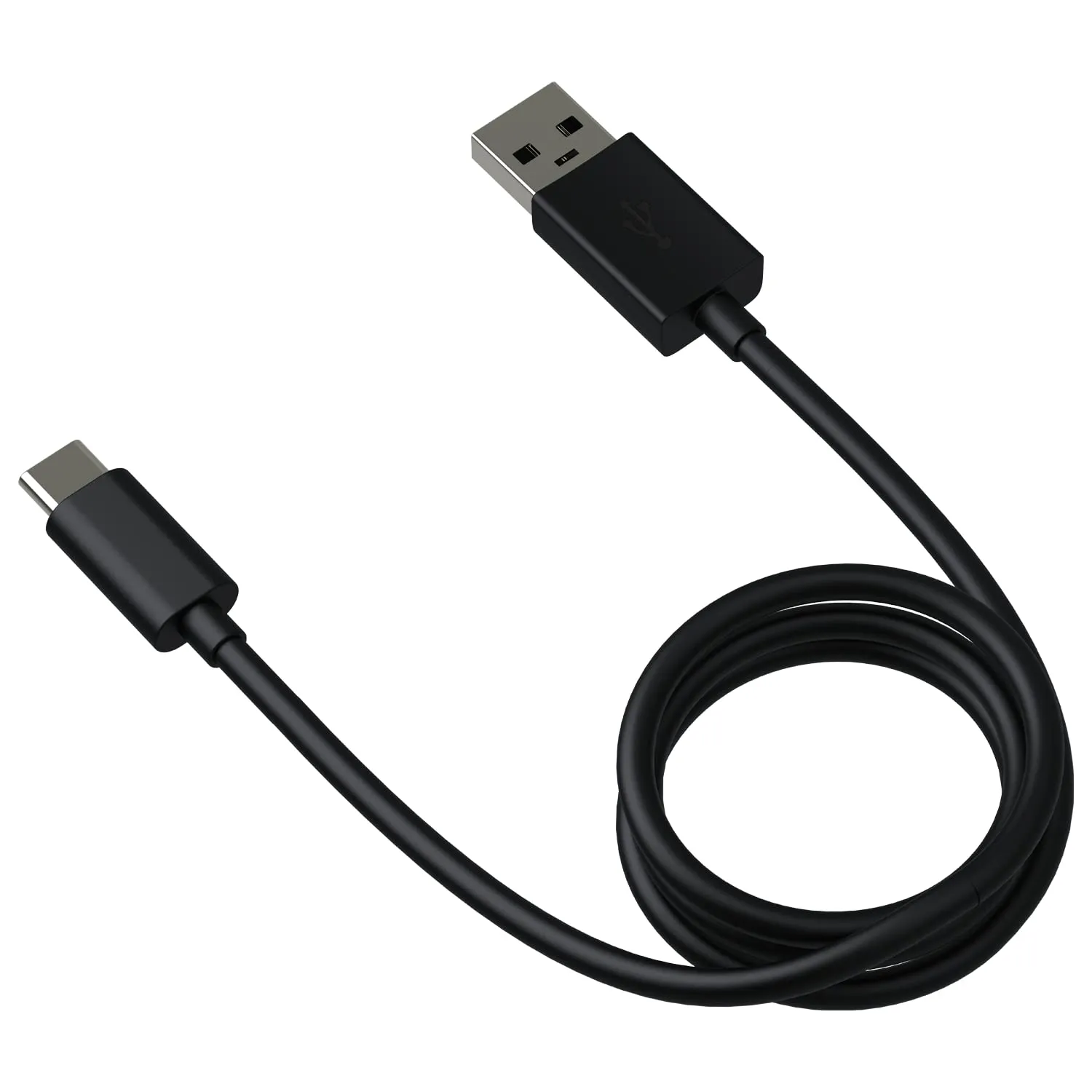 SALOM AMERICA COMPANY SJ6473A-150 — MOTO USB-A TO USB-C BLACK CABLE - 150