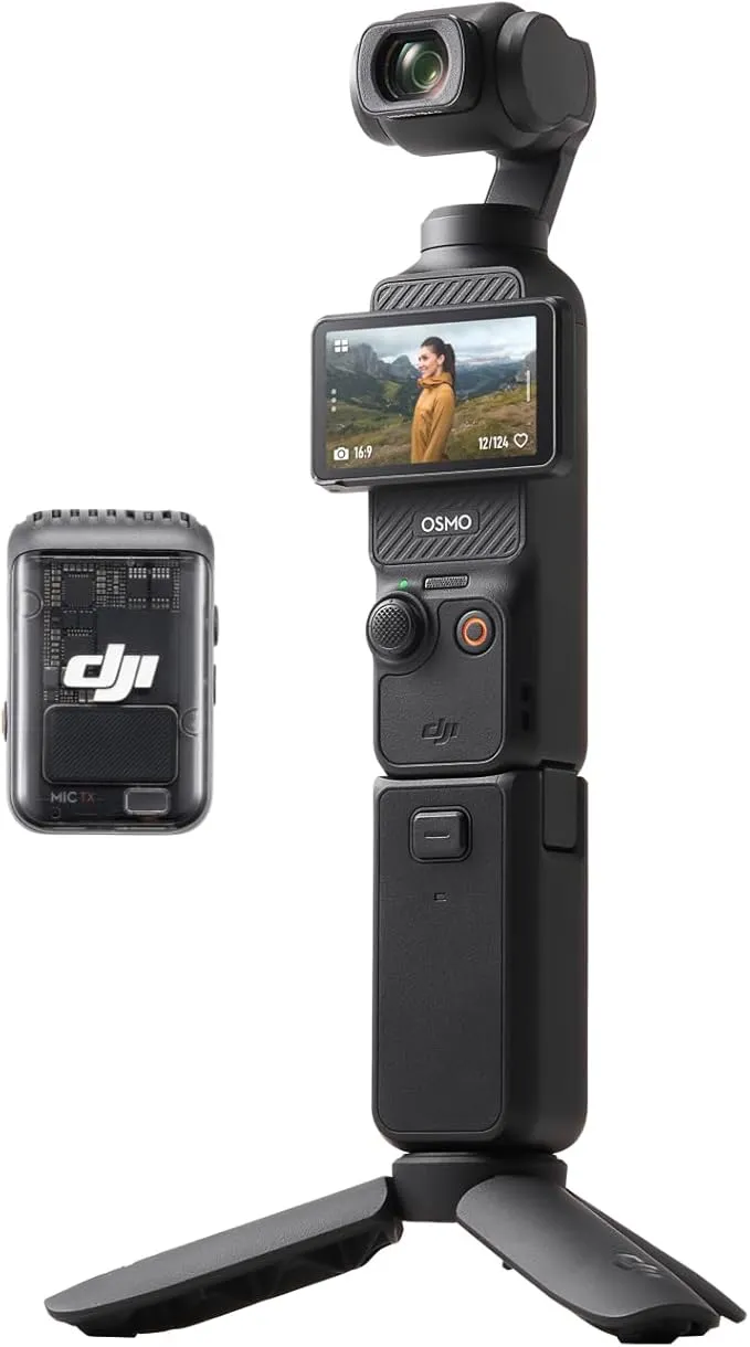 DJI CP.OS.00000302.01 — DJI Osmo Pocket 3 Creator Combo - Compact Camera Setup
