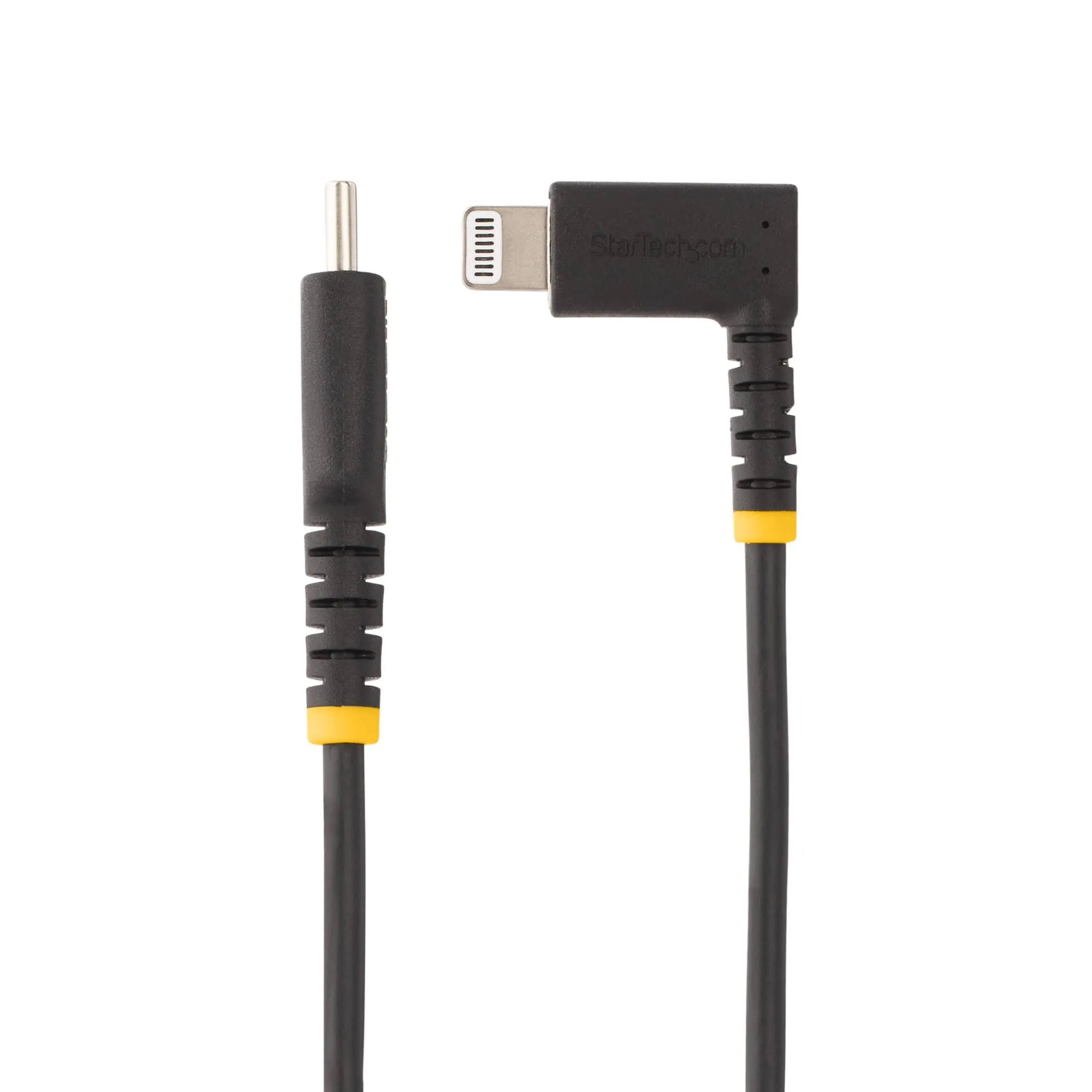 STARTECH RUSB2CLTMM1MR — 3FT (1M) DURABLE USB-C TO LIGHTNING CABLE - RIGHT-ANGLED HEAVY DUTY RUGGED USB T