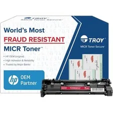 TROY TRS 0281575001 — Troy Toner Secure MICR Standard Yield Laser Toner Cartridge CF226A - Black - 1 Pack - 3100 Pages