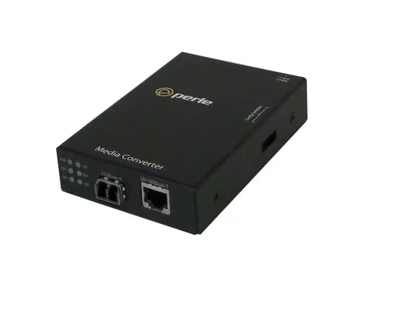 PERLE 05090020 — S-110-M2LC2-XT Media Converter 10/100M Ethernet to Fiber