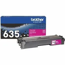 Brother BRT TN635M — Brother TN635M Standard Yield Laser Toner Cartridge - Magenta - 1 Pack - 1800 Pages