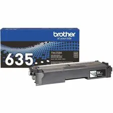 Brother BRT TN635BK — Brother Standard Yield Inkjet Toner Cartridge - Black Pack - 3000 Pages