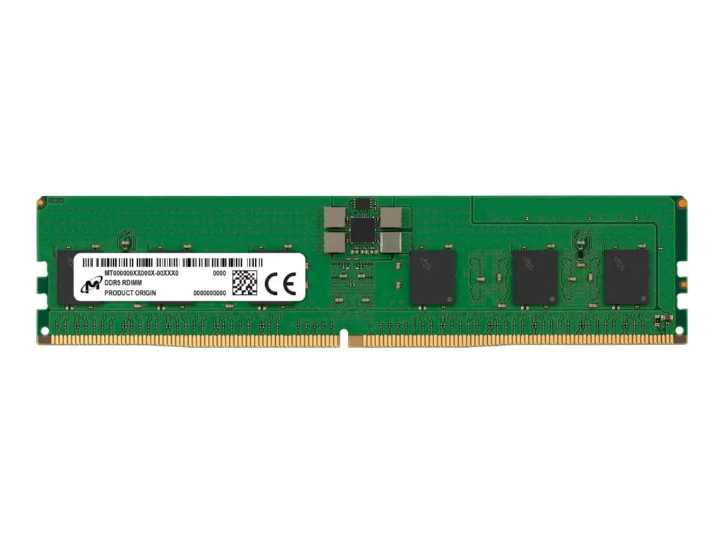 Crucial MTC10F1084S1RC64BR — DDR5 RDIMM 16GB 1RX8 6400 CL52 (16GBIT) (SINGLE PACK)