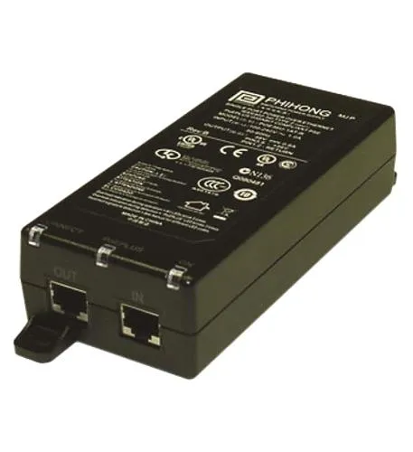 CyberData CD-011124 — PoE Power Injector 802.3at