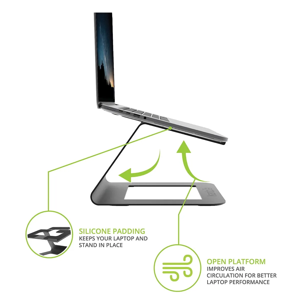 Kanto LE1 — Ergonomic Universal Riser Lapt