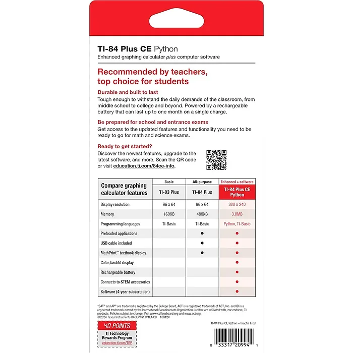 Texas Instruments-84CEPY/FC/1L1/E8
