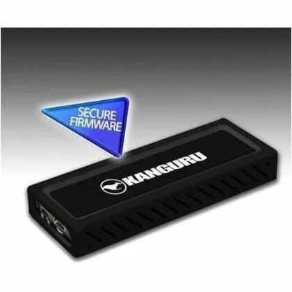 KANGURU U3-NVMWP-4T — KANGURU ULTRALOCK-SECURE FIRMWARE USB-C M.2 NVME SSD SSD W/PHYSICAL WRITE PROTEC