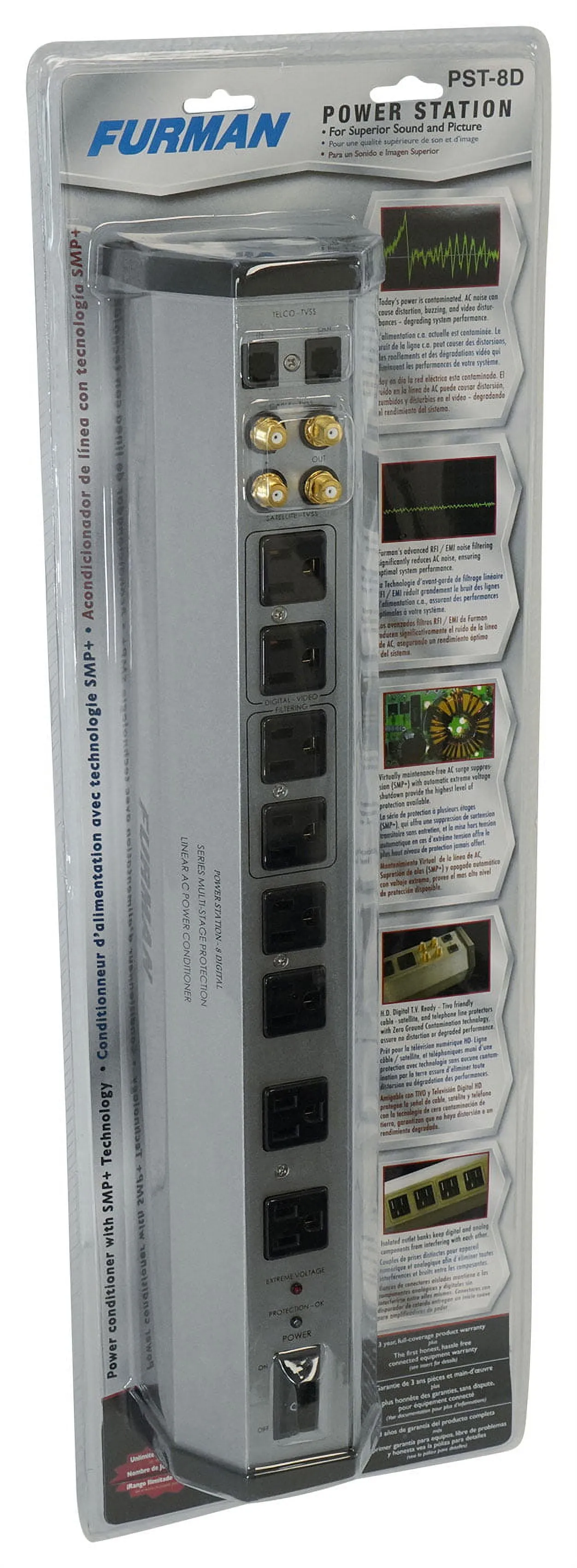 Gefen PST-8 DIG — FURMAN PST-8 DIG 15A ADVANCED