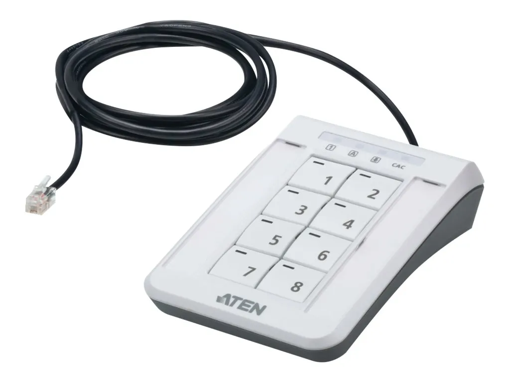Aten Technologies 2XRT-0019G — 8-BUTTON REMOTE PORT SELECTOR (6FT.) - FOR USE WITH ALL PP 4.0 MODELS ONLY