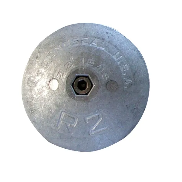 Tecnoseal R2 — Tecnoseal R2 Rudder Anode - Zinc - 2-13/16" Diameter