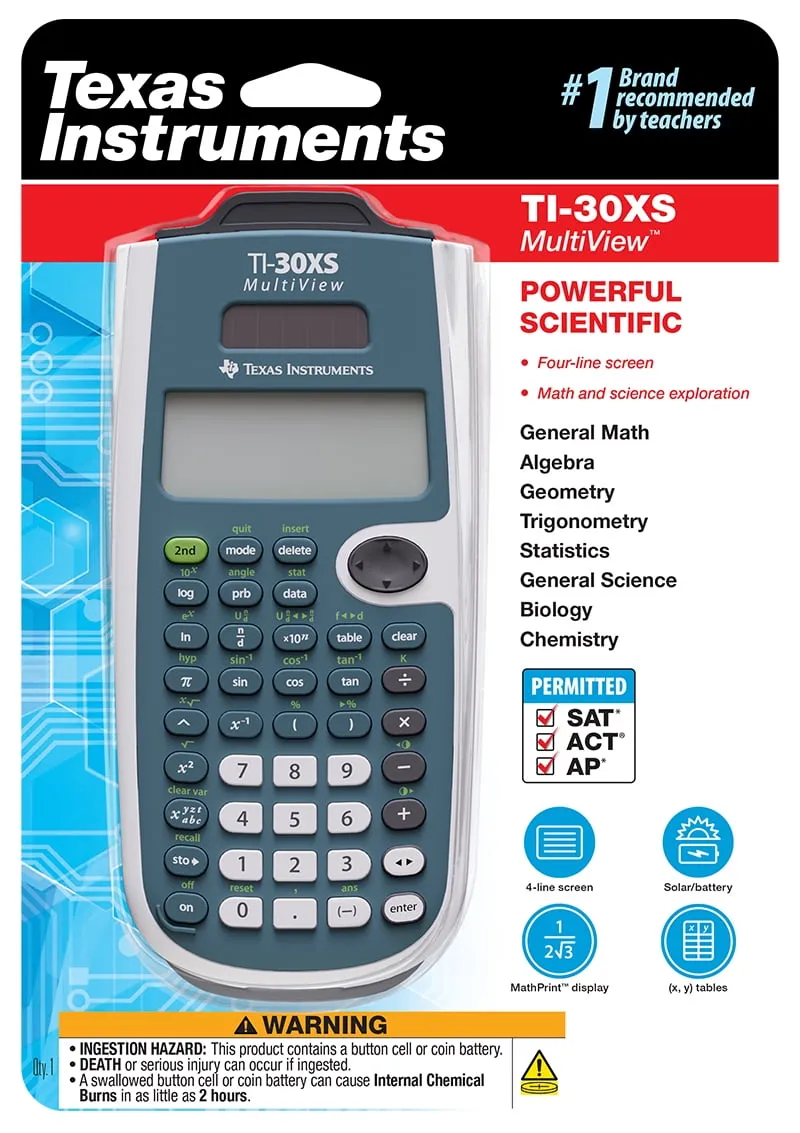 Texas Instruments-TI-30XSMV