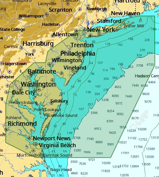 Lowrance M-NA-D941-MS — C-MAP M-NA-D941 4D Local Chart - Block Island
