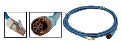 Furuno 001-588-820-00 — Furuno 001-588-820-00 5m Adapter Cable RJ45 to 6-Pin