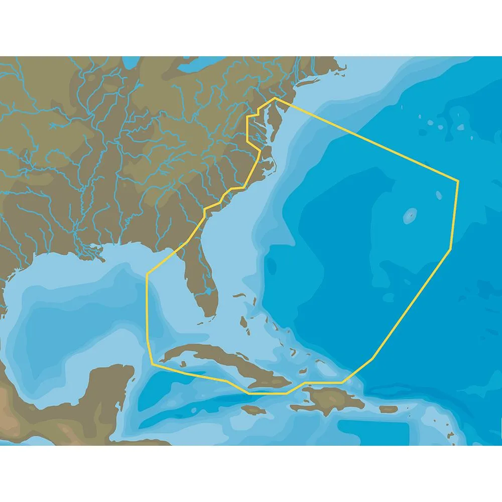 Lowrance M-NA-D063-MS — C-MAP M-NA-D063 4D microSD Chesapeake Bay - Cuba