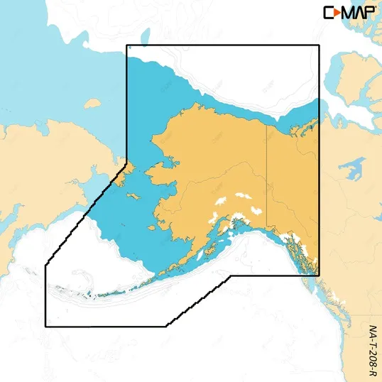 Lowrance M-NA-T-208-R-MS — C-MAP Reveal X Coastal Alaska microSD