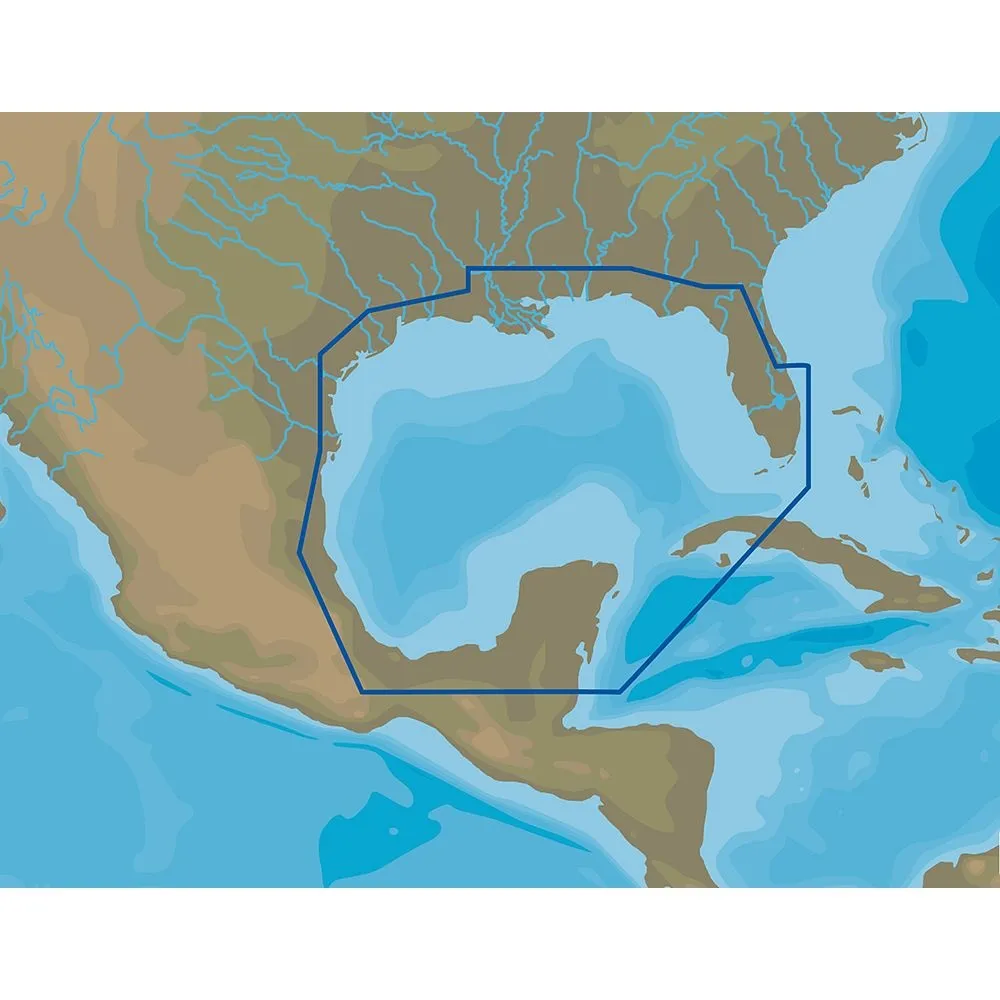 Lowrance M-NA-D064-MS — C-MAP M-NA-D064 4D microSD Gulf of Mexico