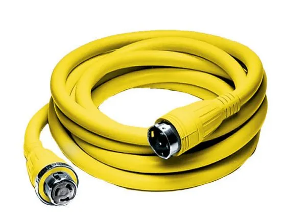 Hubbell HBL61CM42 — Hubbell 50A 250V 25ft Locking Cordset