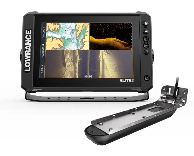 Lowrance 000-16430-001 — Lowrance Elite FS 10 with Transducer