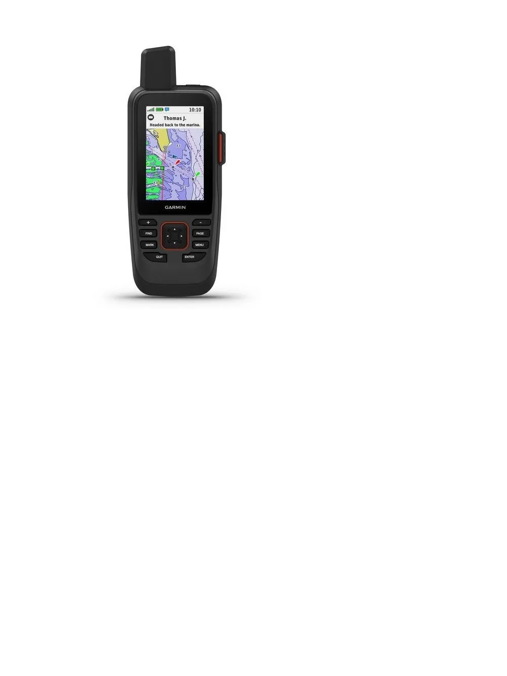 Garmin 010-N2236-02 — Garmin GPSMAP86sci Reman Handheld GPS with inReach BlueChart G3 U.S.