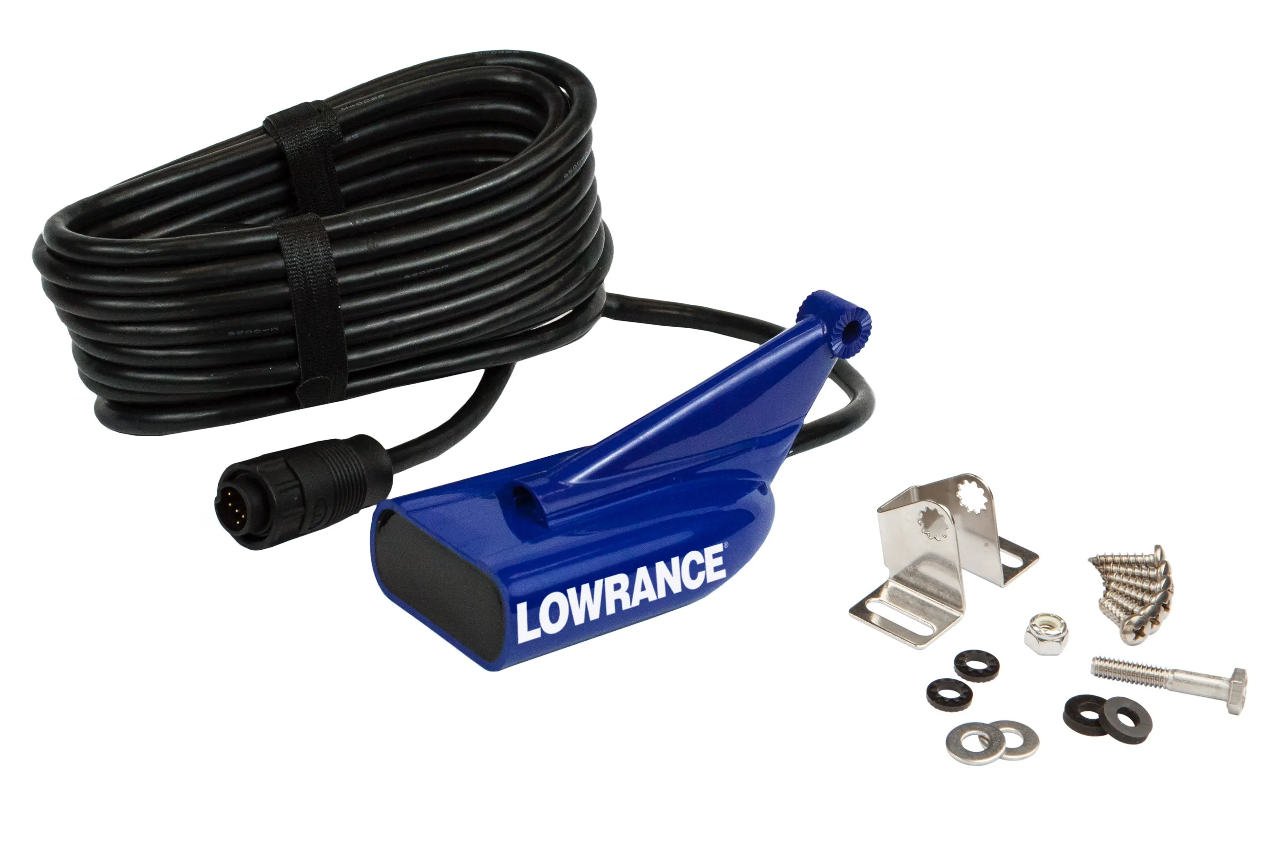 Lowrance 000-12570-001 — Lowrance 83/200/455/800KHZ HDI Transom Mount Transducer 9-PIN