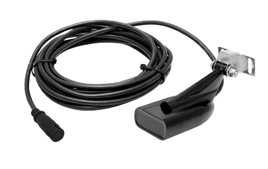 Lowrance 000-15640-001 — Lowrance HDI Transom HDI Transducer with Temp 8-Pin 83/200/455/800kHz