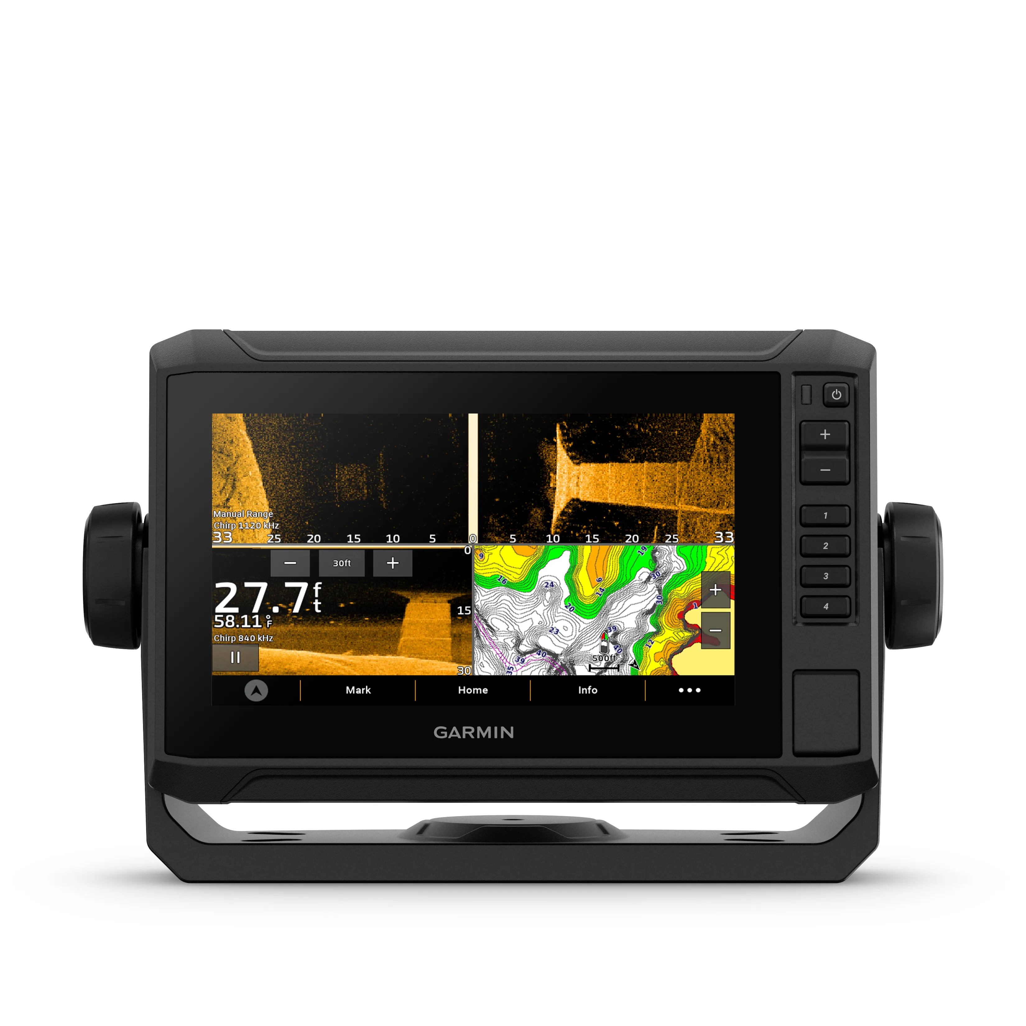 Garmin 010-02685-00 — Garmin ECHOMAP UHD2 74sv US Coastal and Great Lakes GN+ No Transducer