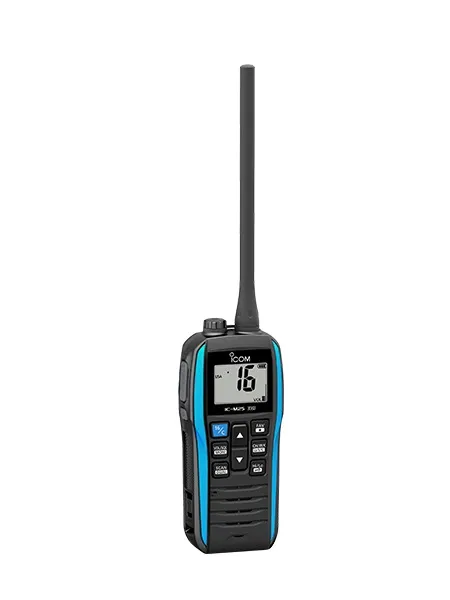 Icom M25 EVO Blue 71 USA — Icom M25 Floating Handheld VHF Blue 5 Watts