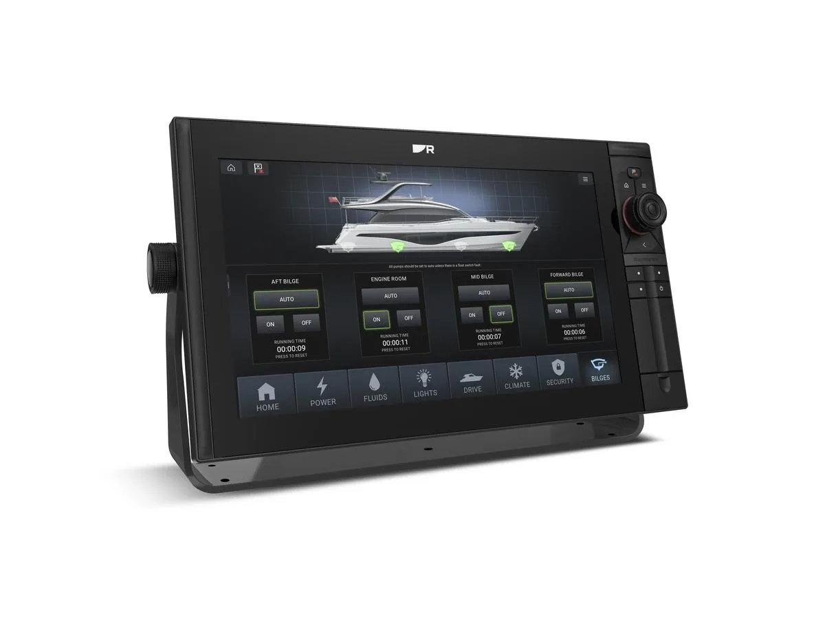 Raymarine E70658-00-102 — Raymarine Axiom2 Pro 16 RVM No Transducer Lighthouse North America Chart