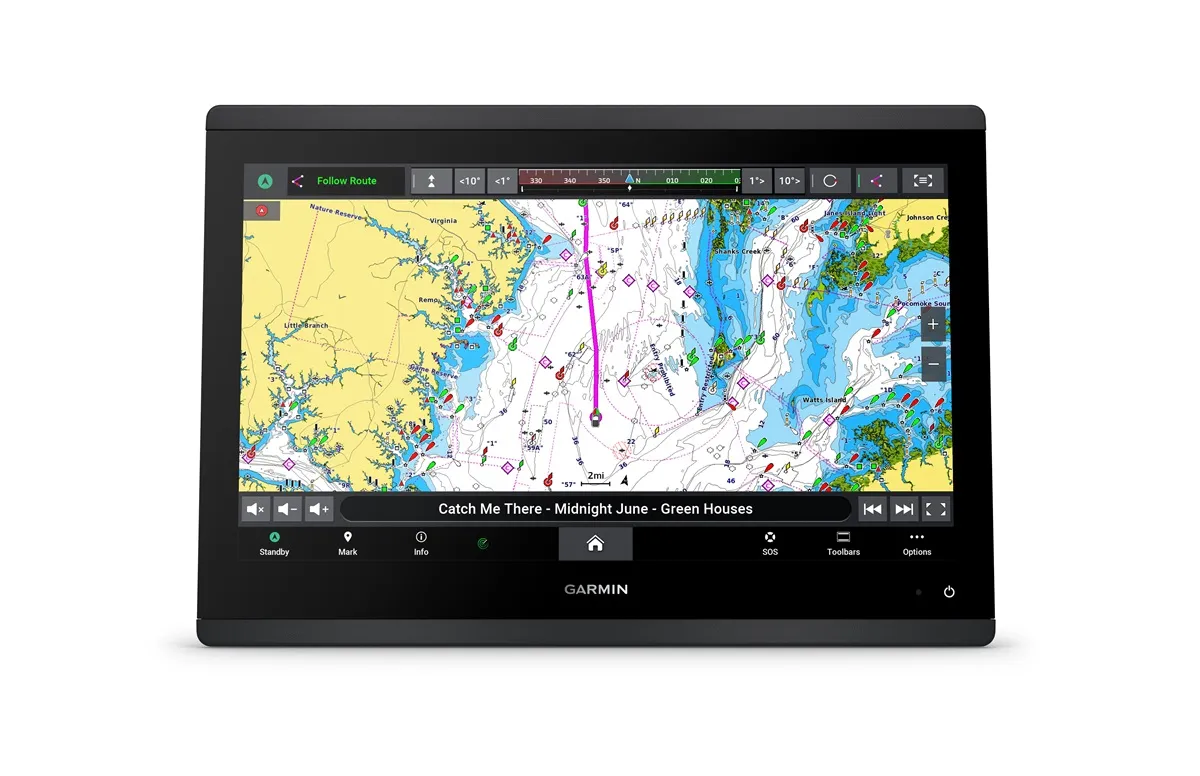 Garmin 010-02919-00 — Garmin GPSMAP1623 16in GPS Chart Plotter Worldwide Basemap