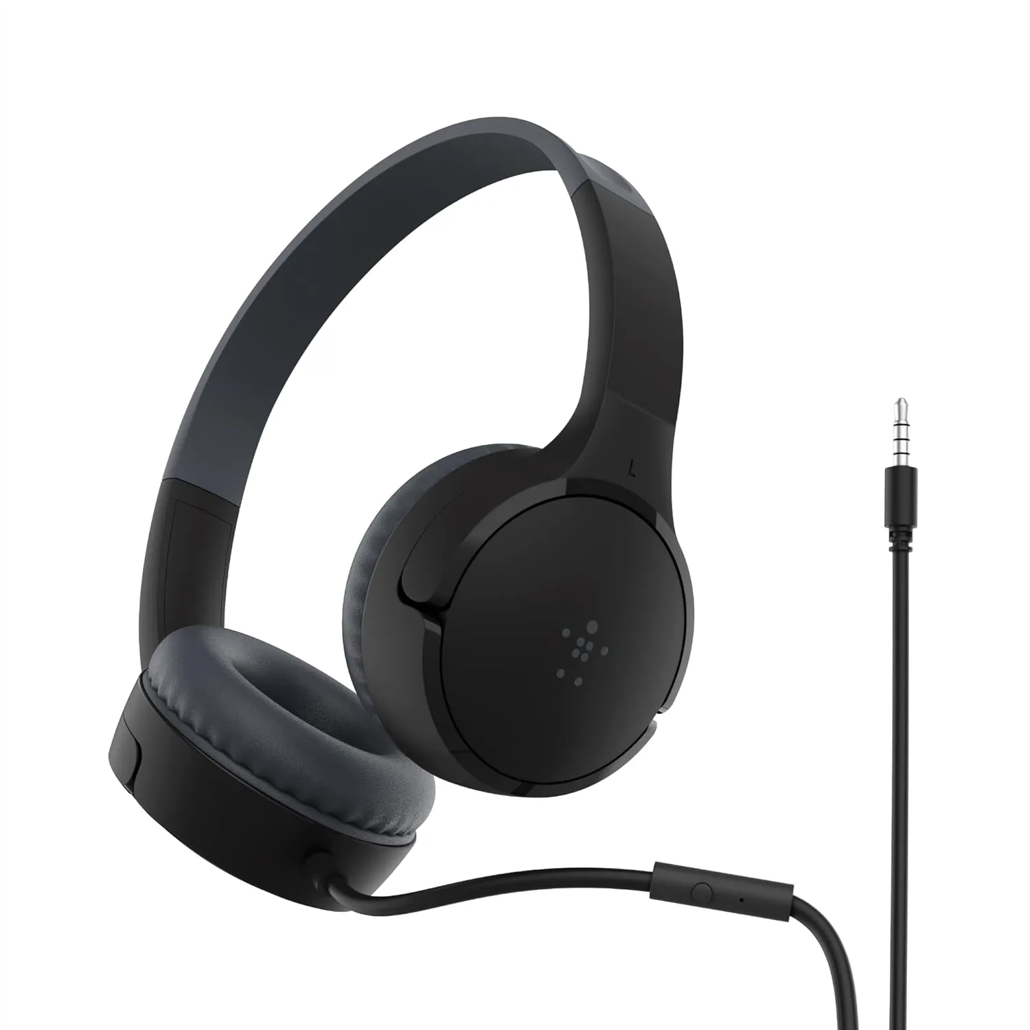 Belkin AUD004BTBK — SOUNDFORM MINI WIRED ON-EAR HEADPHONES FOR KIDS (BLACK)