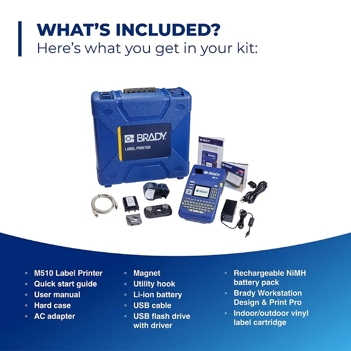 BRADY-M510-KIT