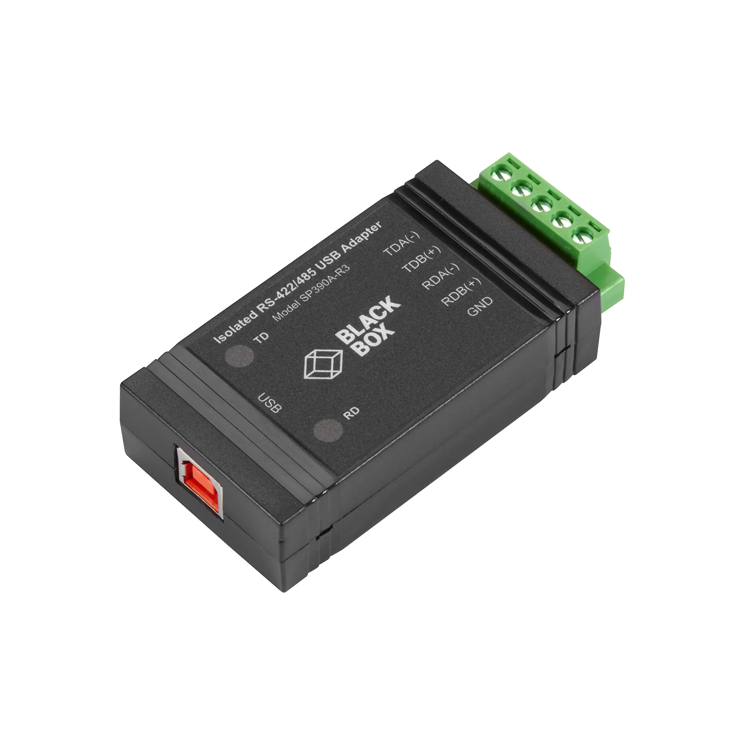 BLACK BOX CORPORATION SP390A-R3 — USB TO RS422/485 CONVERTER WITH OPTO-ISOLATION